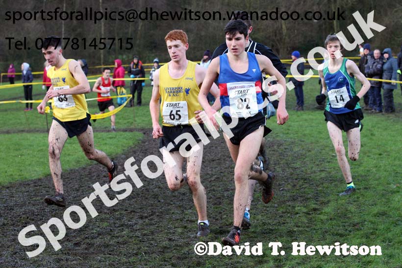 Mens under-20 Northern Cross Country Champs., Witton Park, Blackburn. Photo: David T. Hewitson/Sports for All Pics